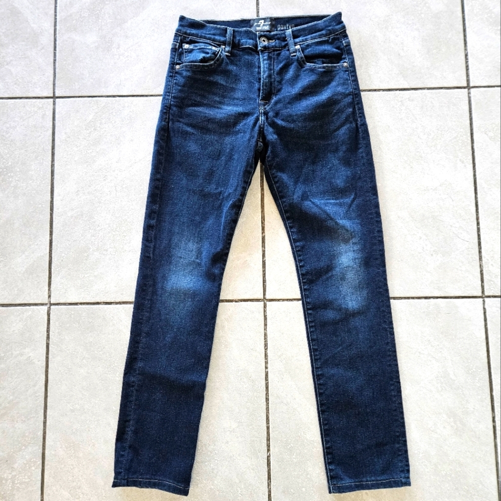 7 For All Mankind Luxe Sport Paxtyn Sz 28